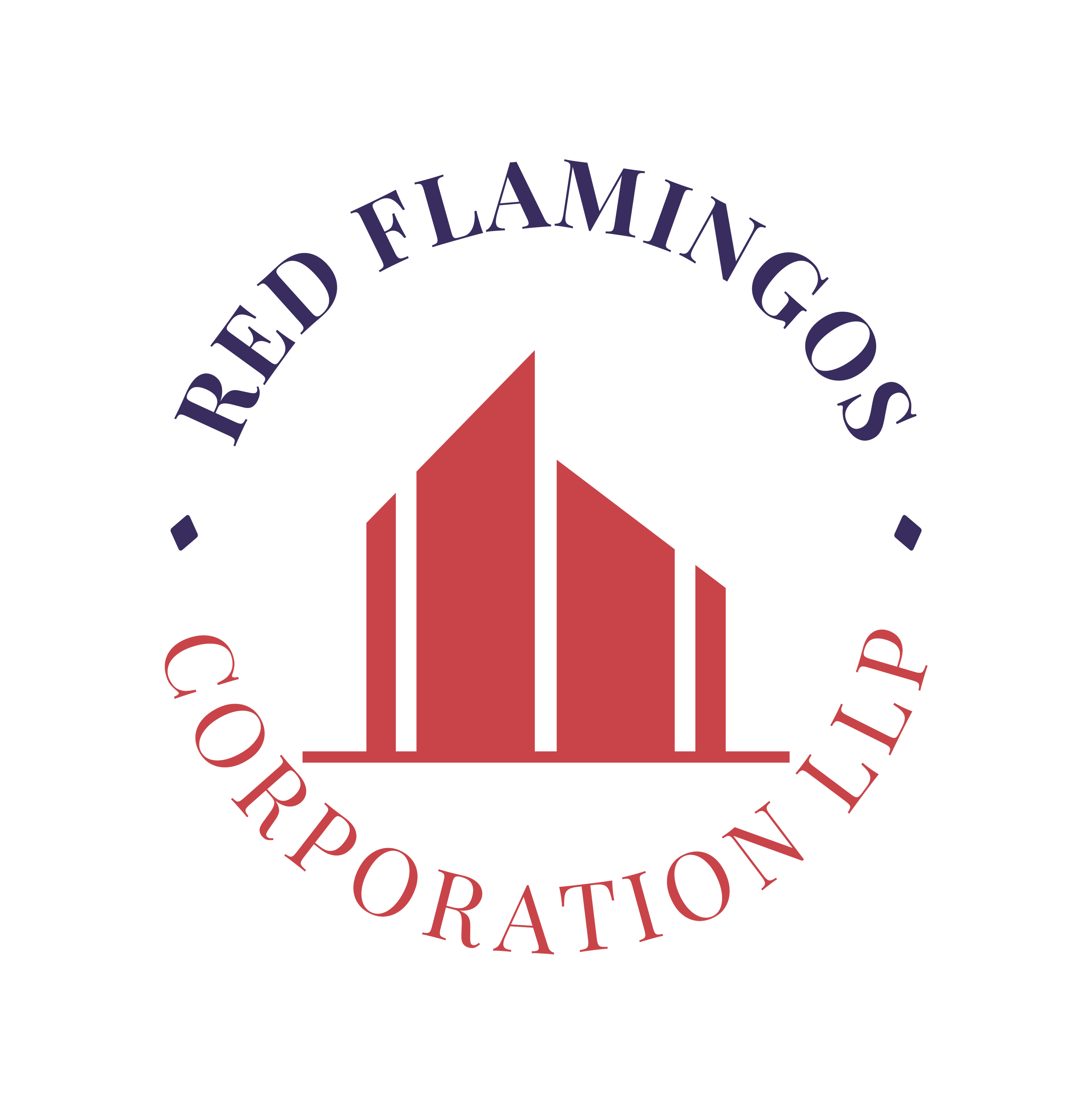 Red Flamingos Corporation LLP official logo